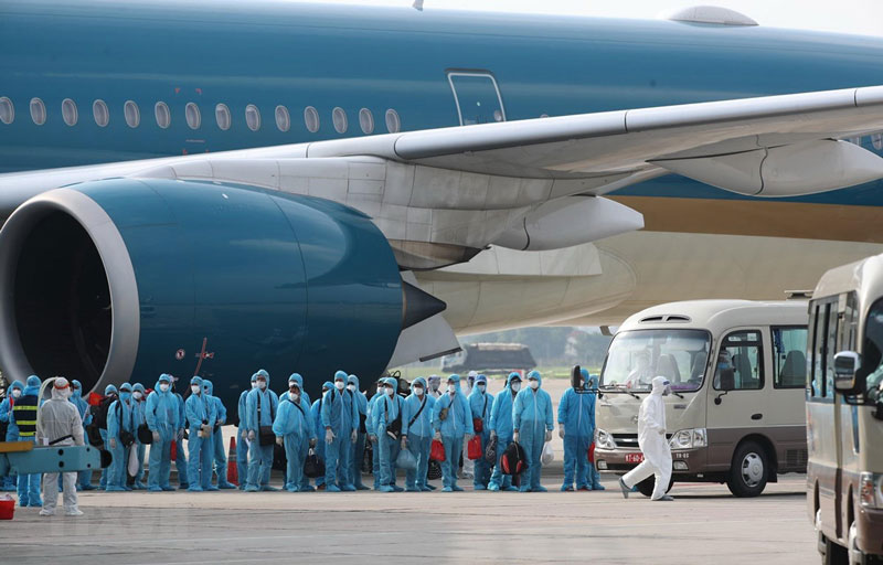 Hãng hàng không Vietnam Airlines với những chuyến bay trọn nghĩa đồng bào (nguồn: vietnamplus.vn)